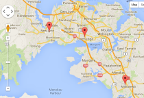 Dojos Map